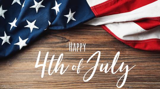 HAPPY 4TH OF JULY