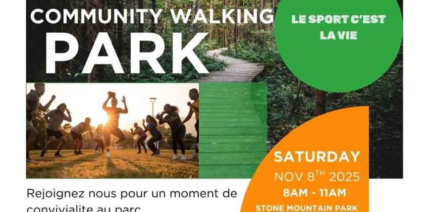 Ivoirian Community Walking in the Park